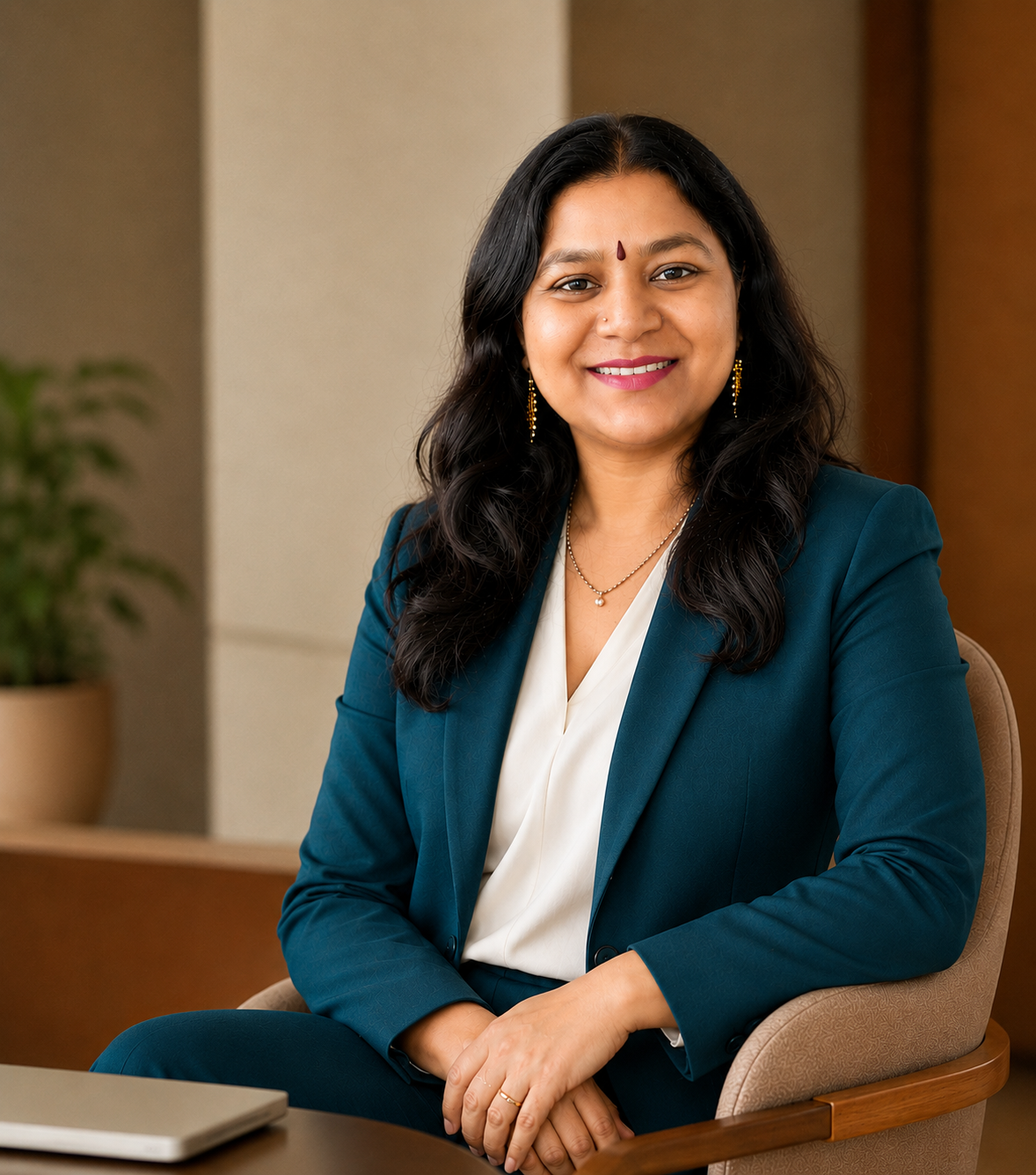 Dr. Jayanti Sakri, founder of Jayanti Academy and creator of Voice Quotient™